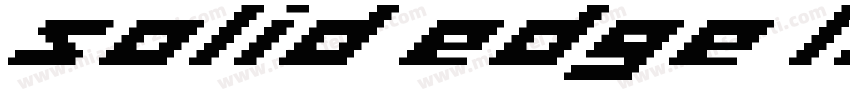 solid edge Iso字体转换